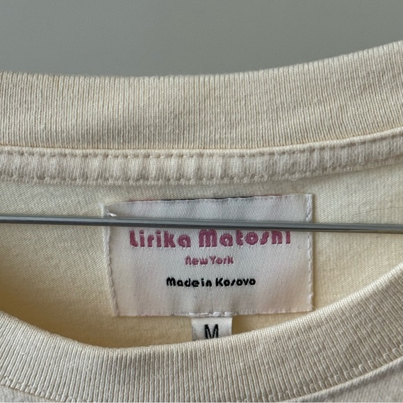 LIRIKA MATOSHI Strawberry Logo T-Shirt - Picture 5 of 5
